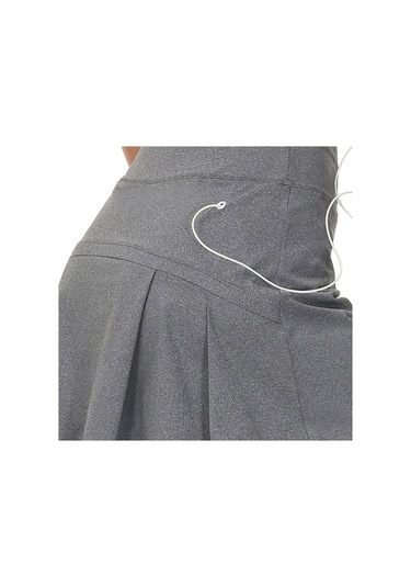 Fastbuy Komial Kadın Aktif Skort Günlük Kısa Etek Açık Gri Xs Açık Gri Gri