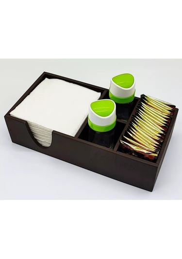 Adwoodcraft Kağıt Peçetelik 270x138x70 Mm, Kahverengi 185125007 Kahverengi