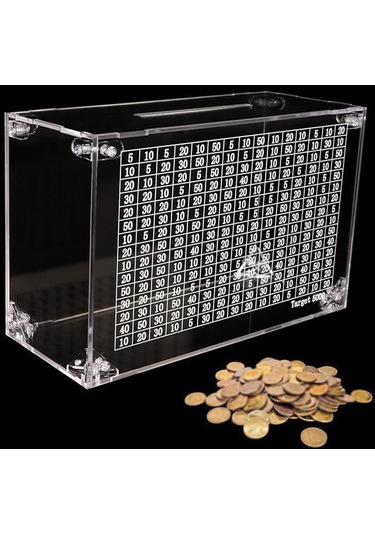 Dolıty Kumbara Mey Tasarruf Bankası Hediye Masaüstü Masa 23,2cmx9,5cmx15cm