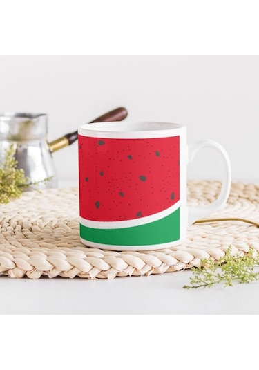 Filistin Karpuz Temalı Kupa Bardak