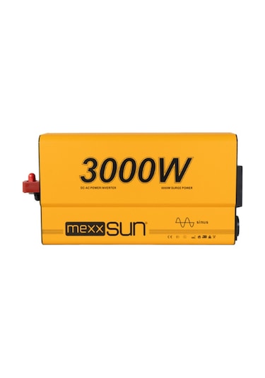 Mexxsun 24v Volt-3000w Watt Tam Sinüs İnverter 220v Çevirici