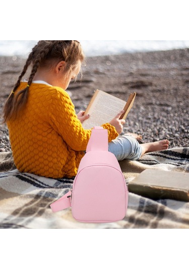 Suntek Çocuklar Için Çapraz Askılı Çanta Sevimli Hediye Pembe
