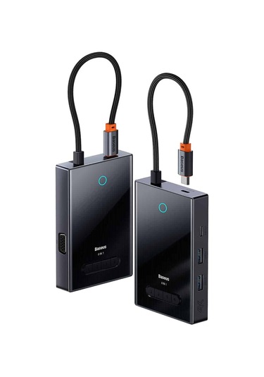 Baseus Pioneer Joy 8in1 Multifonksiyonal Type-c Hub Dock Station
