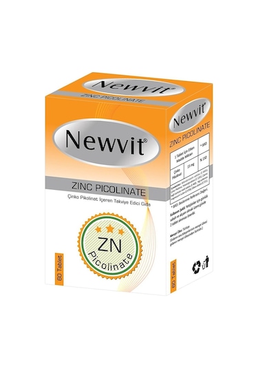Newvit Çinko Pikolinat 60 Tablet