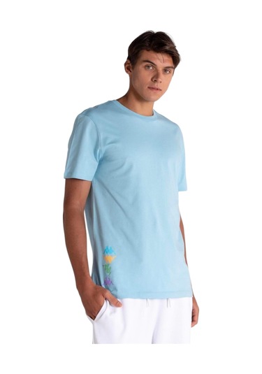 Kappa Authentic Winay Erkek Regular Fit Tişört Mavi 