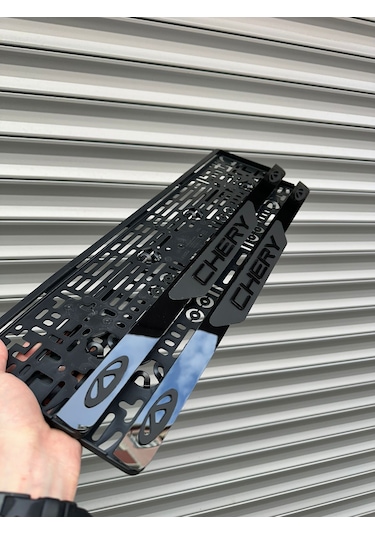 Vipplaka Chery Uyumlu Ortası Mat Plakalık