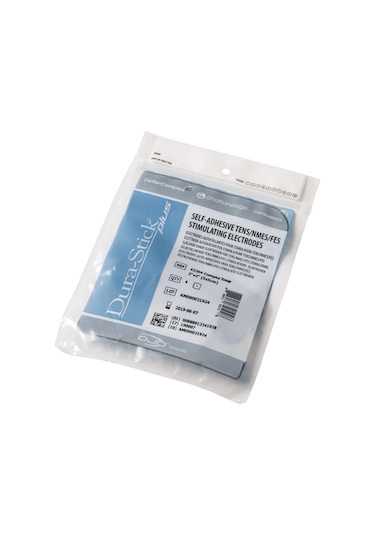 Compex Dura-Stick Plus 5 x 5 CM Çıt Çıtlı Kare Tens Pedi 4'lü