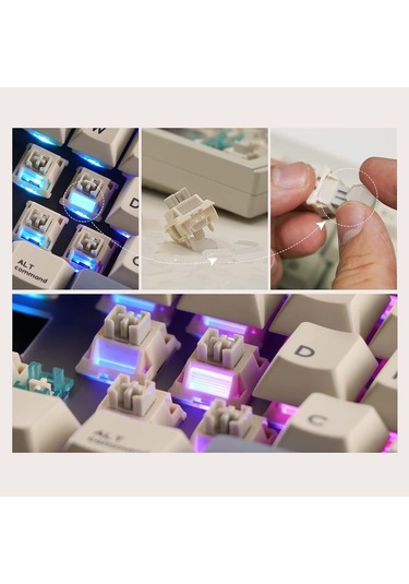 V65 V2 Kablosuz/kablolu Mekanik Klavye Vıa Programlanabilir Yazılım Led Alüminyum Cnc Gövde, Win/mac