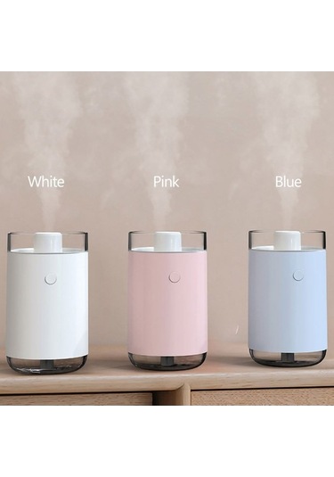 Pazly Taşınabilir Usb Soğuk Buhar Nemlendirici, Esansiyel Yağ Difüzörü Ve Renkli Gece Lambası - Ev, Ofis, Araba