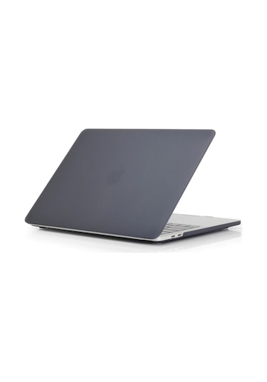 Apple Uyumlu MacBook Pro 2020 M1 A2338 13" Hardcase Koruyucu Kılıf Kapak Siyah