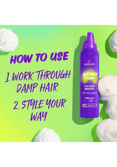 Aussie Instant Volume Hacimlendirici Saç Köpüğü 170gr