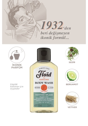 Floïd Erkek Duş Jeli 2 Li Set Vetiver& Citrus Spectre 100 Ml Akdeniz Bitkileri
