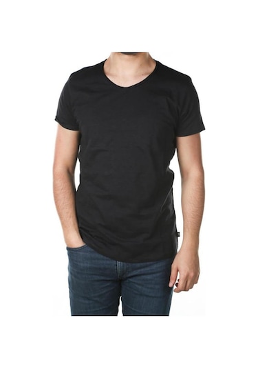 Bad Bear V Neck T Shırt Nıght Erkek T Shirt 001