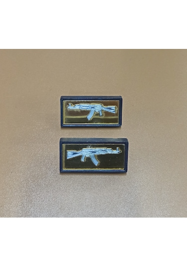 Amblem 3d Keleş Dikdörtgen 6mm Vidalı