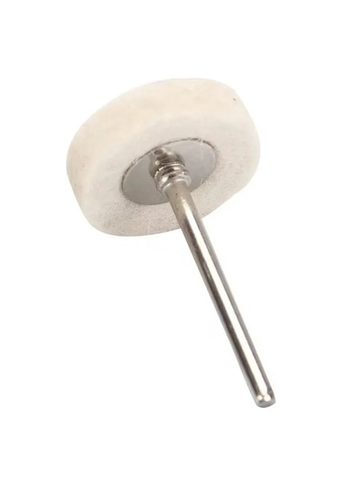 Yaleker 10'lu Felt Polishing Disk Seti - 3mm Uç, Metal/plastik Taşlama, Aynalı Parlaklık, Matkap Ve Roter Araçlar İçin