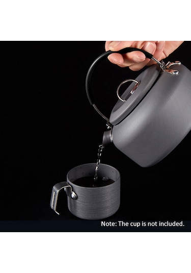 Konesam Mavi 1.4l Aluminyum Çelik Kamp Çay/kahve Çaydanlığı - Hafif Dış Mekan Su Kaynatma Aleti Mavi