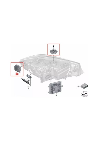 Autogp Bmw G20 Angel Led Modülü Sarı 2019 / 2022 Drl Led Laser Far Uyumlu
