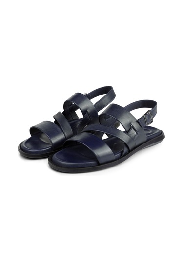 Ducavelli Roma Hakiki Deri Erkek Sandalet, Hakiki Deri Sandalet, 001