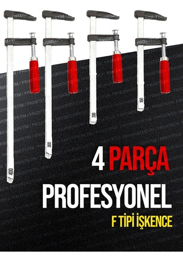 PROXTECH 5 Parça Portek Masa Tezgah Mengenesi 80mm