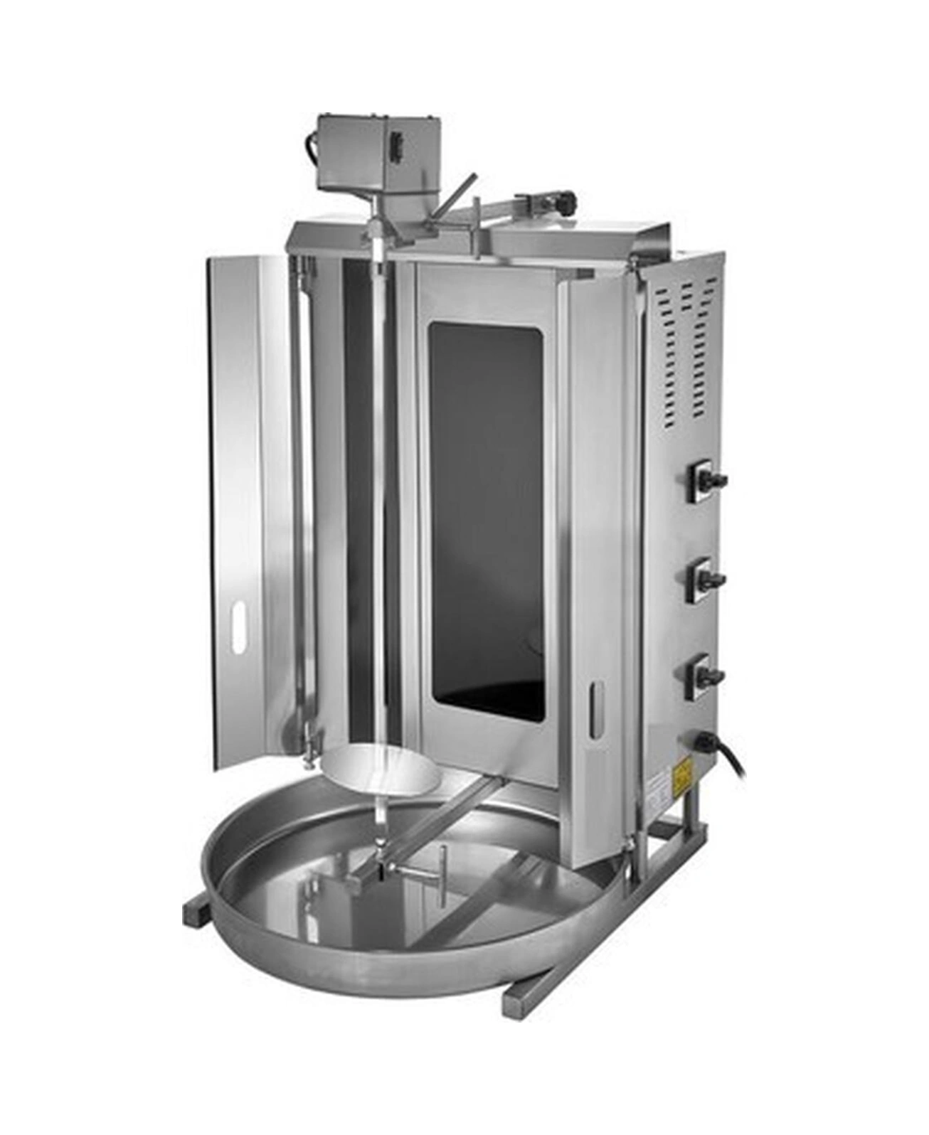 3 Radyanlı Üstten Motorlu Elektrikli Döner Ocağı-73085