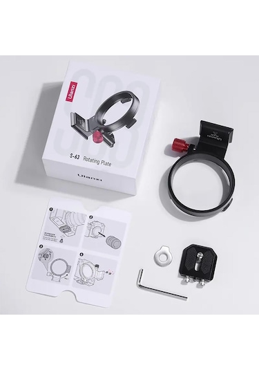 Ulanzi S-63 Yataydan Dikeye Dönebilir Montaj Plakası Kiti
