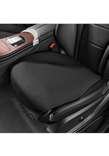 Novahub Araba Yastığı, Nefes Alabilir, Dört Mevsim Siyah Ön Yastık Ön Yastık Siyah