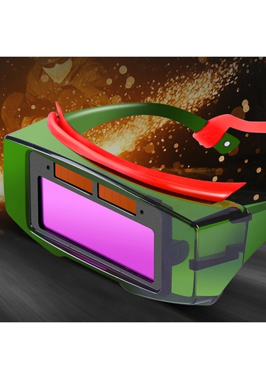 Güneş Otomatik Değişken Işık Argon Ark Kaynağı Elektrik Kaynağı Gözlükleri Kaynak Koruması Pratik Kaynak Gözlükleri Kullanışlı Kaynak Aletleri