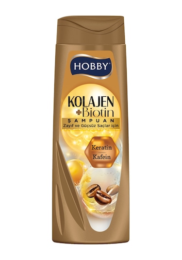 Hooby Zayıf Ve Güçsüz İçin Şampuan Kolajen&keratin&kafein 480 Ml