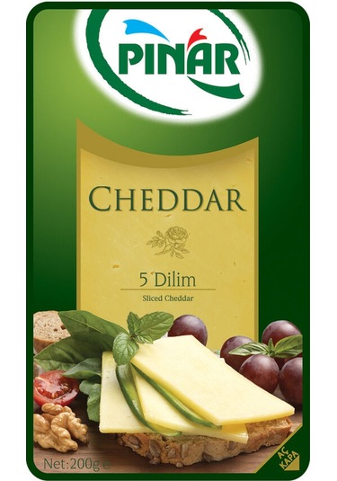 Pınar Dilimli Cheddar Peynir 200 G