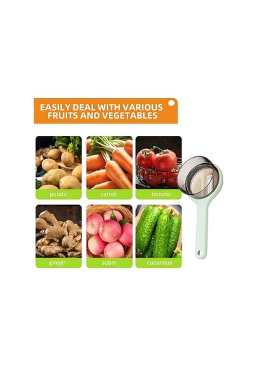 Ulzyvf Tasarım Soyma Sebze Paslanmaz Çelik Bıçak Kolay Kullanım İçin Ergonomik Mutfak Hazırlık Aleti Inox