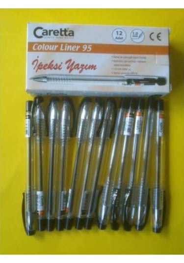 Tükenmez Kalem Caretta Colour Liner 95 Siyah