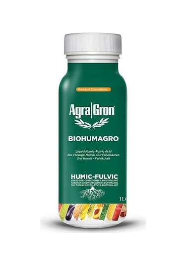 Leonardit Menşeili Hümik Fülvik Asit - Agragron Biohumagro 1 L.