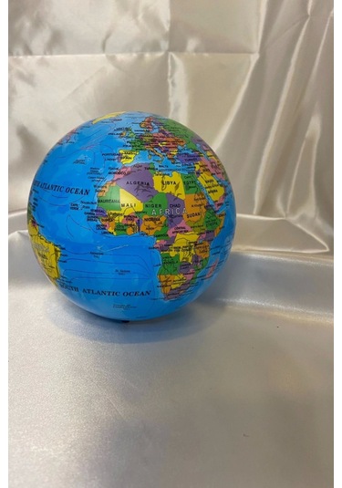 Masa Lambası Led Işık Dönen Manyetik Dünya Top Masa Süsü