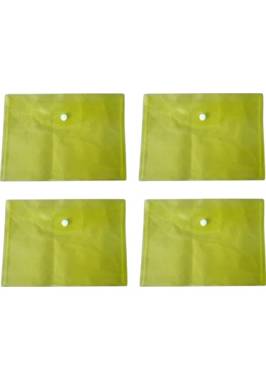 Linea A5 Çıtçıtlı Dosya Sarı 4 Adet