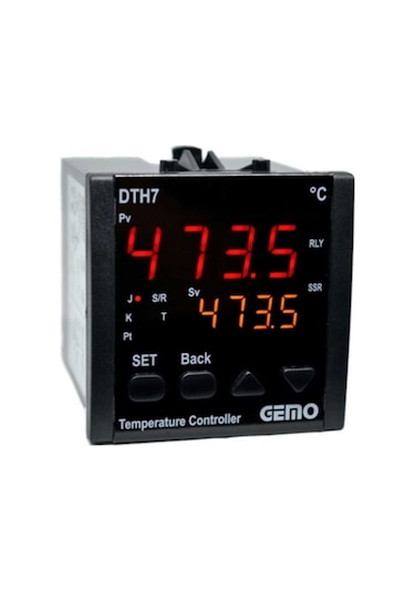 Gemo DTH7-230VAC Ekonomik Seri "Auto-tune PID" Sıcaklık Kontrol Cihazı