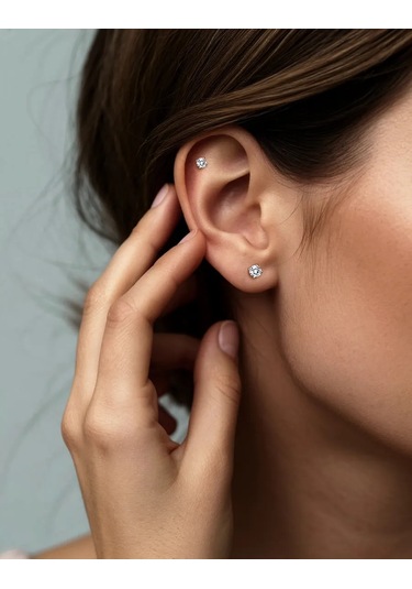 Pınme Kulak İçin Piercing Şekli 18515103 Gri