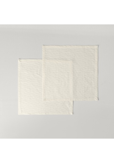 Linens Motion 45x45 Cm 2'li Peçete Ekru Ekru