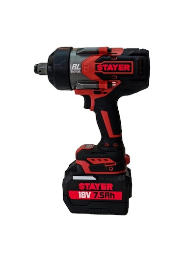 Stayer IWB 1600 Kömürsüz Akülü Somun Sıkma 1/2" Li-ion 18V 7.5Ah