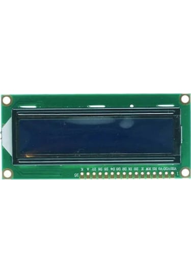 2x16 Lcd Ekran Yeşil  + I2C Arayüzü Modülü
