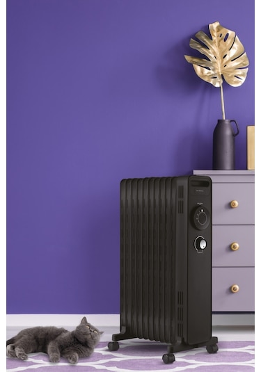 Kumtel Kum1230s 11 Dilim Siyah Radyatör