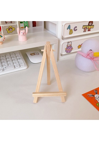 Soulader Ahşap Telefon Tutucu - Masaüstü Tripod Standı İle Stabil Ve Şık Telefon Desteği Kahverengi