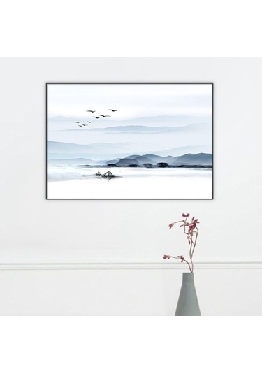 Trendooze Homyl Metre Kapağı, Dağ Desenli Boyama Dağıtım