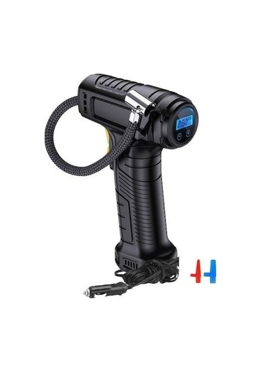 Ankatek Jms Led Ekranlı Taşınabilir Şarjlı Kompresör Lastik Hava Pompası İo
