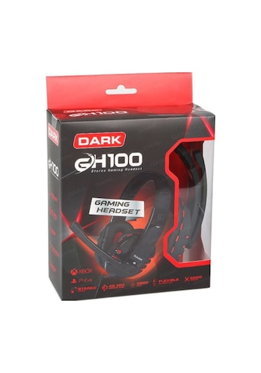 Dark GH100 Stereo Mikrofonlu Kulak Üstü Oyuncu Kulaklığı