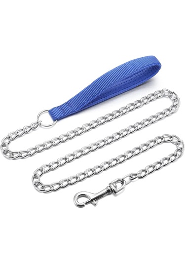 Paticimiss Soft Saplı Zincir Köpek Gezdirme Tasması 3.5 MM Çok Renkli