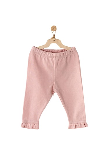 Andywawa Kız Bebek Fiyonk Detaylı Pembe Alt Üst Bebek Takım Ac23066 001