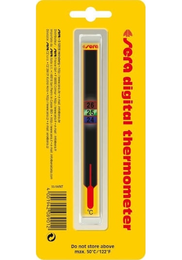 Sera  Sticker Dijital Akvaryum Derece