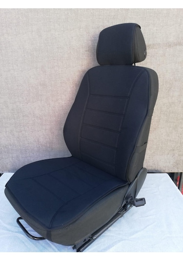 TERLETMEZ SİYAH RENK ÜNİVERSAL OTO KILIF KOLTUK MİNDERİ ÖN 2 TAKM