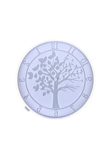 Trendooze Zanaat Ve Süslemeler Silikon Şekli Saati Kalıp İçin Dıy Dekorasyonu Asmalar Zw