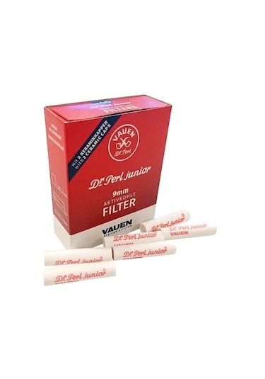 Vauen 40 Lı Dr. Perl Junior Vauen Filtre 9 MM Pipo  Filitresi